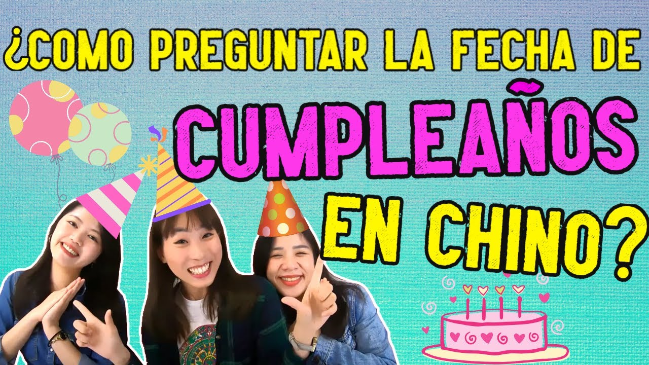 como se dice cumpleaños en chino