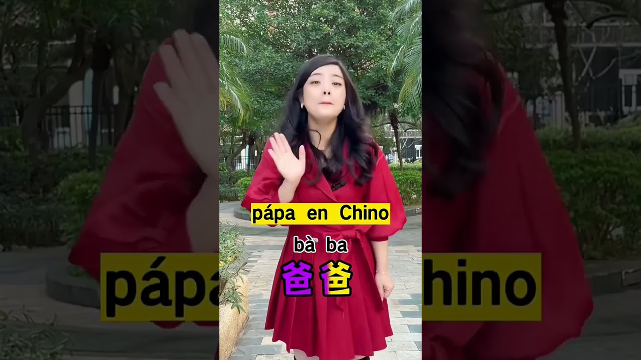 como se dice hola papá en chino