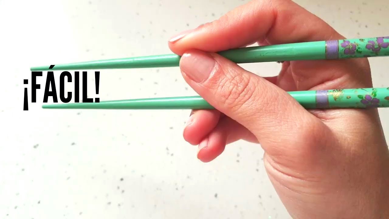 como se usan los palillos chinos