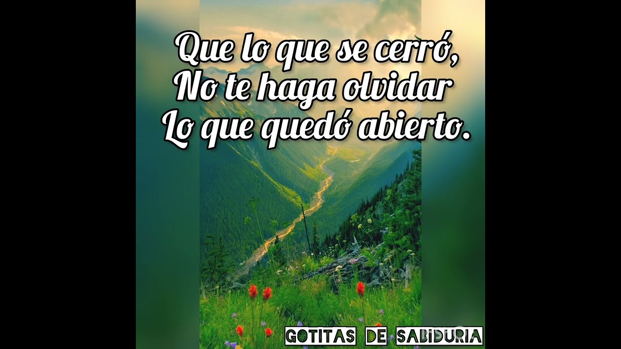 gotas de amor y sabiduria buenos dias