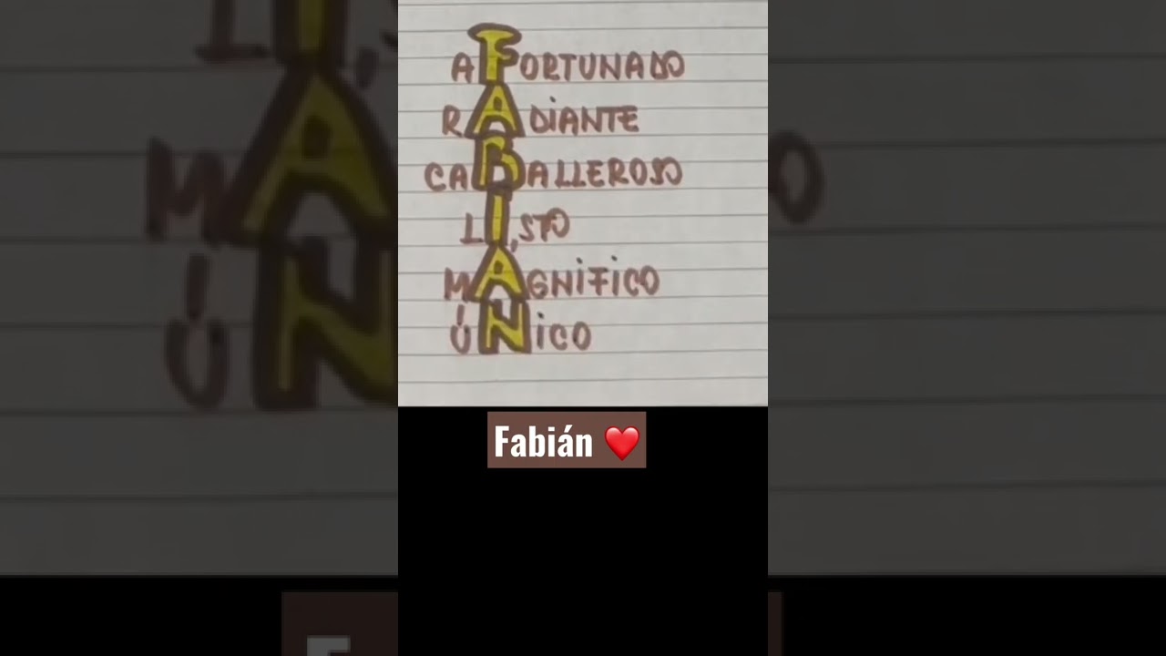 nombre fabian en otros idiomas