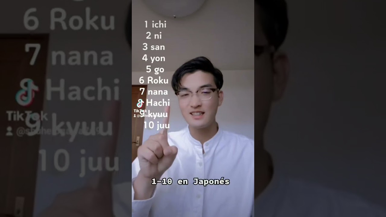 números japoneses del 1 al 10