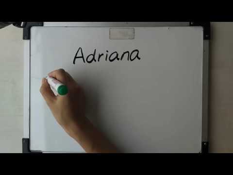 adriana en chino