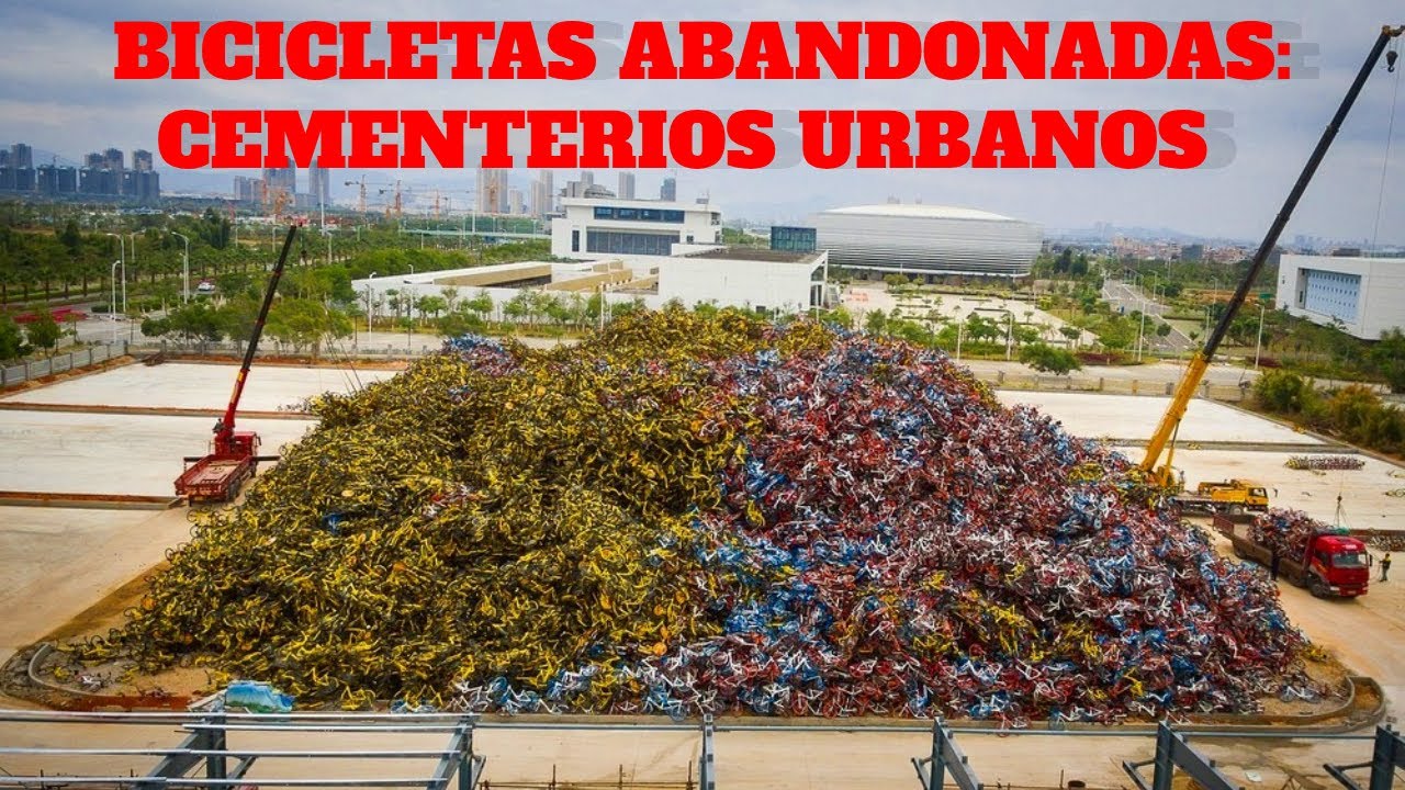 cementerios de bicicletas en china