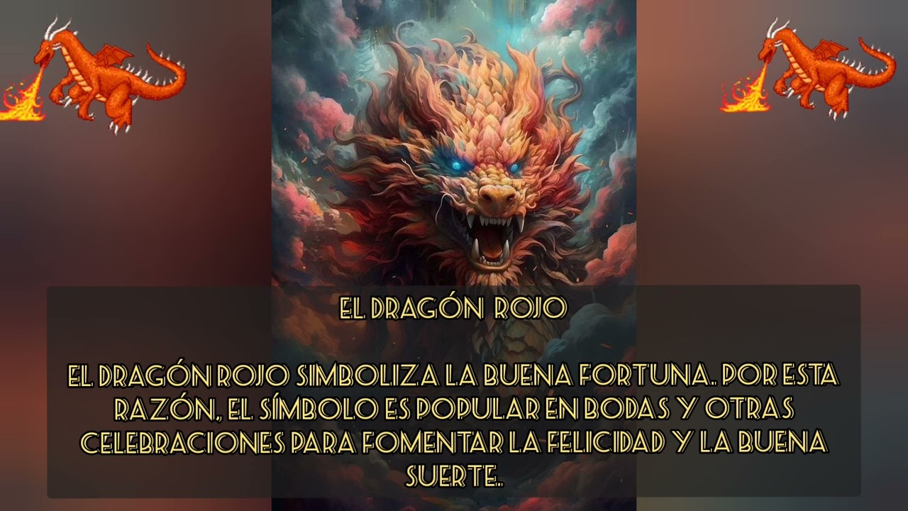 dragon rojo chino