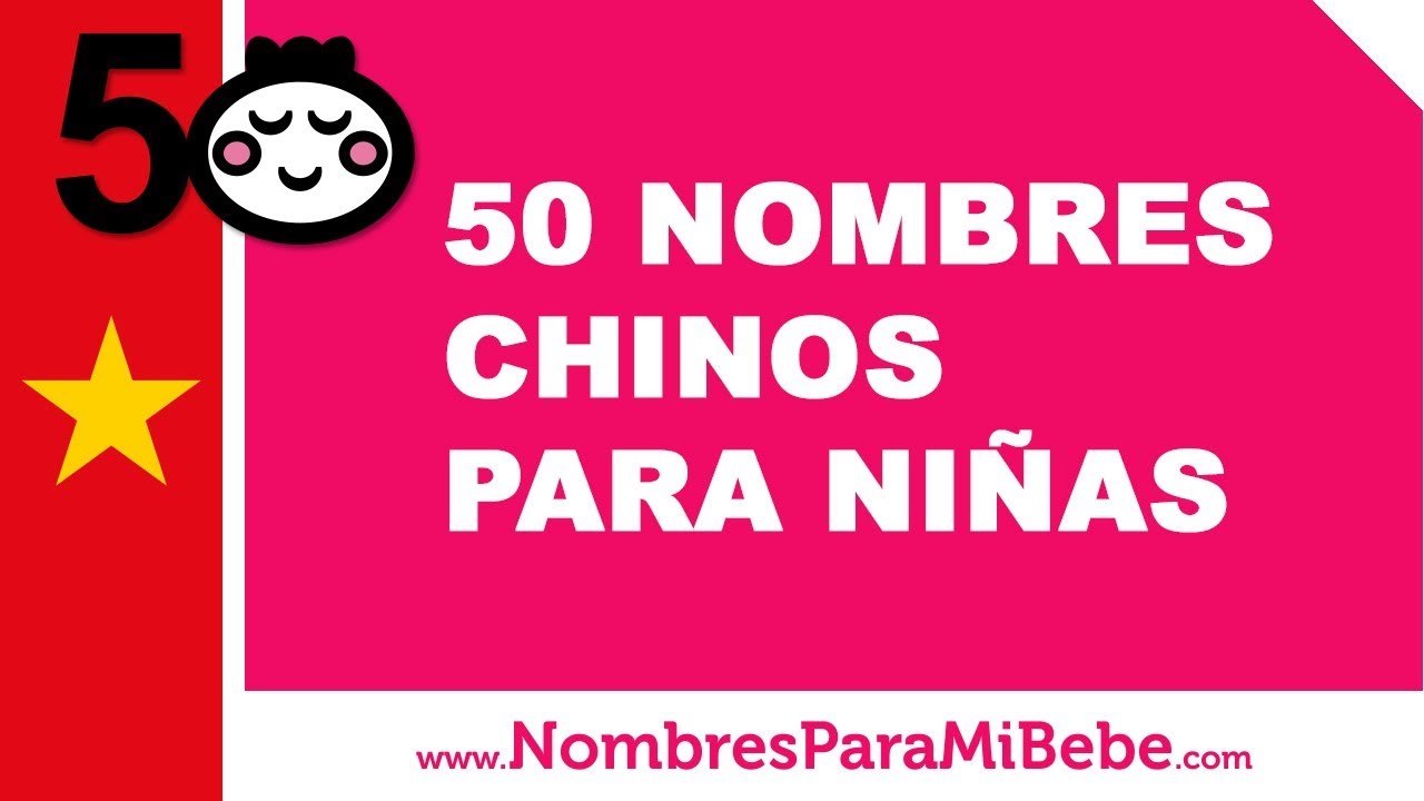 nombres chinos mujer